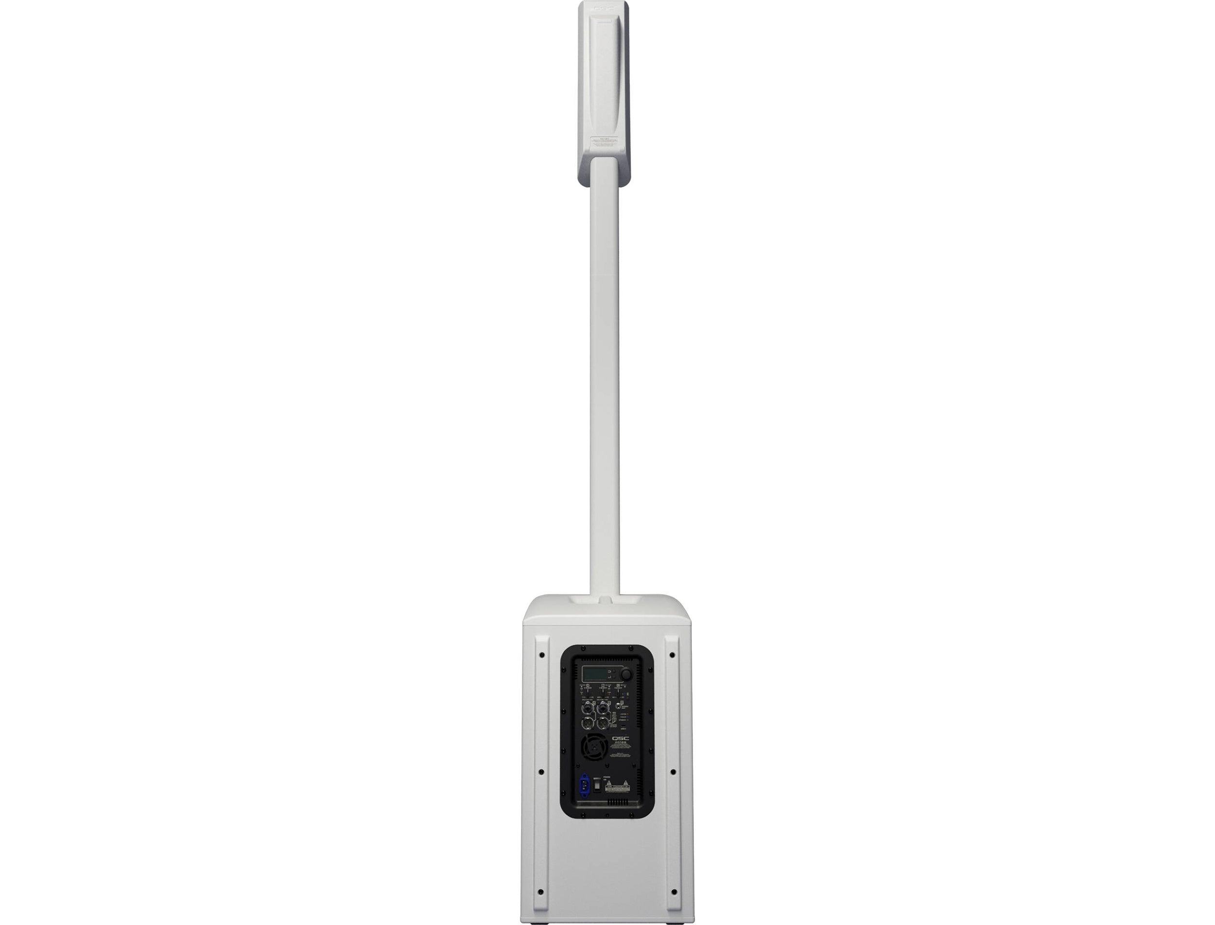 QSC KC12-WH 3000 Watt Active 3-Way Column Speaker with Bluetooth - White by QSC