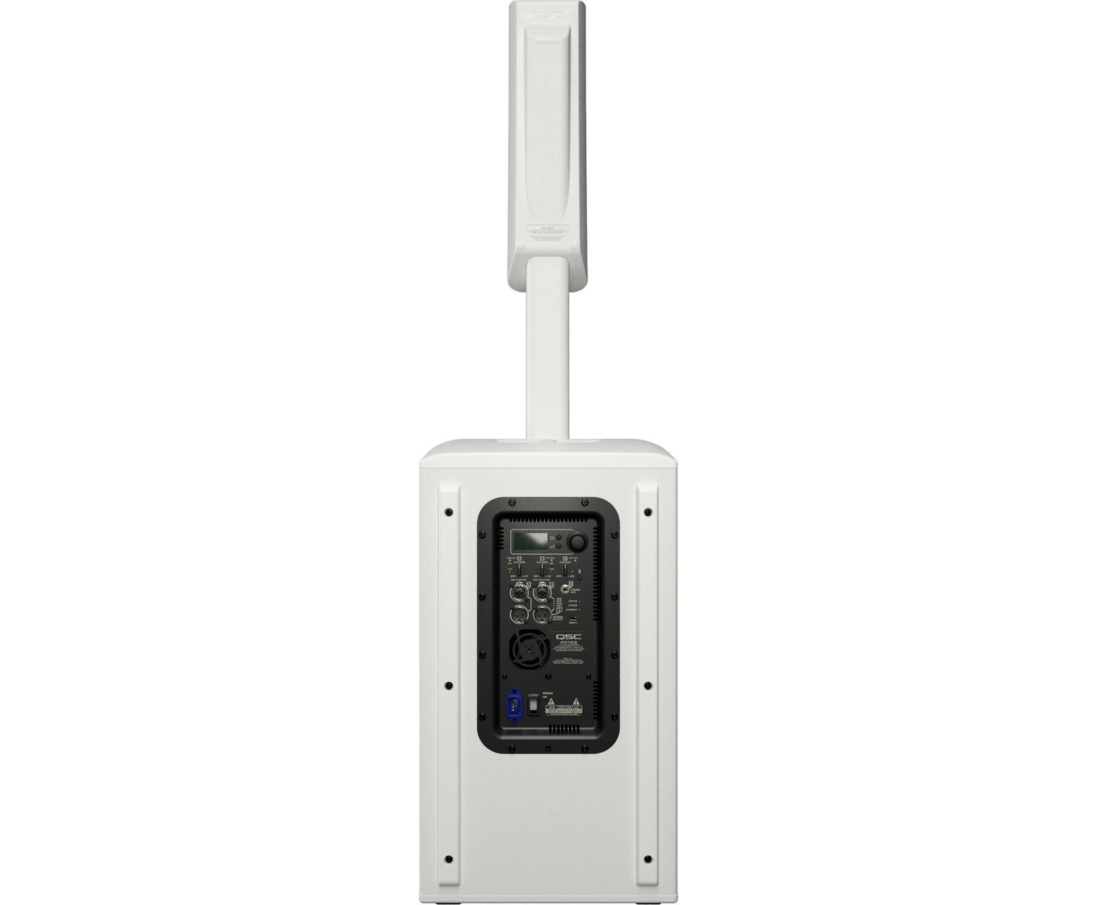 QSC KC12-WH 3000 Watt Active 3-Way Column Speaker with Bluetooth - White by QSC