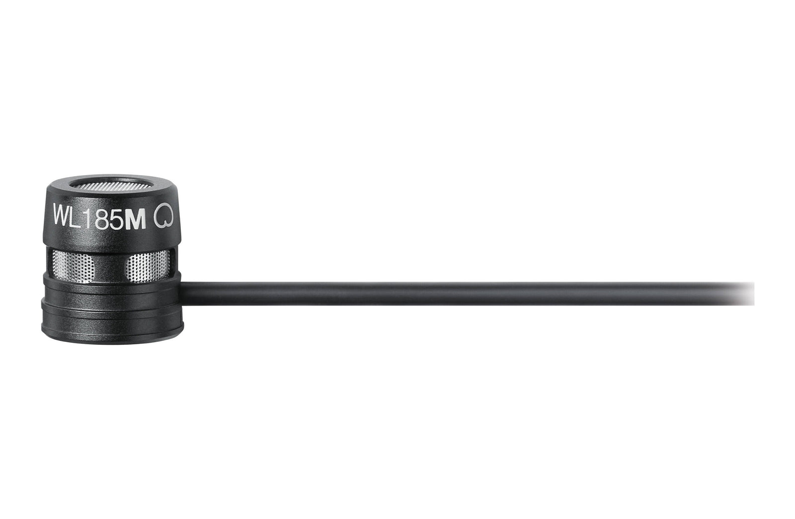 B-Stock: Shure WL185MB/C-TQG, Low-Profile Cardioid Black Lavalier Microphone - TQG (TA4F, 4-PIN MINI) by Shure