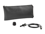 B-Stock: Shure WL185MB/C-TQG, Low-Profile Cardioid Black Lavalier Microphone - TQG (TA4F, 4-PIN MINI) by Shure