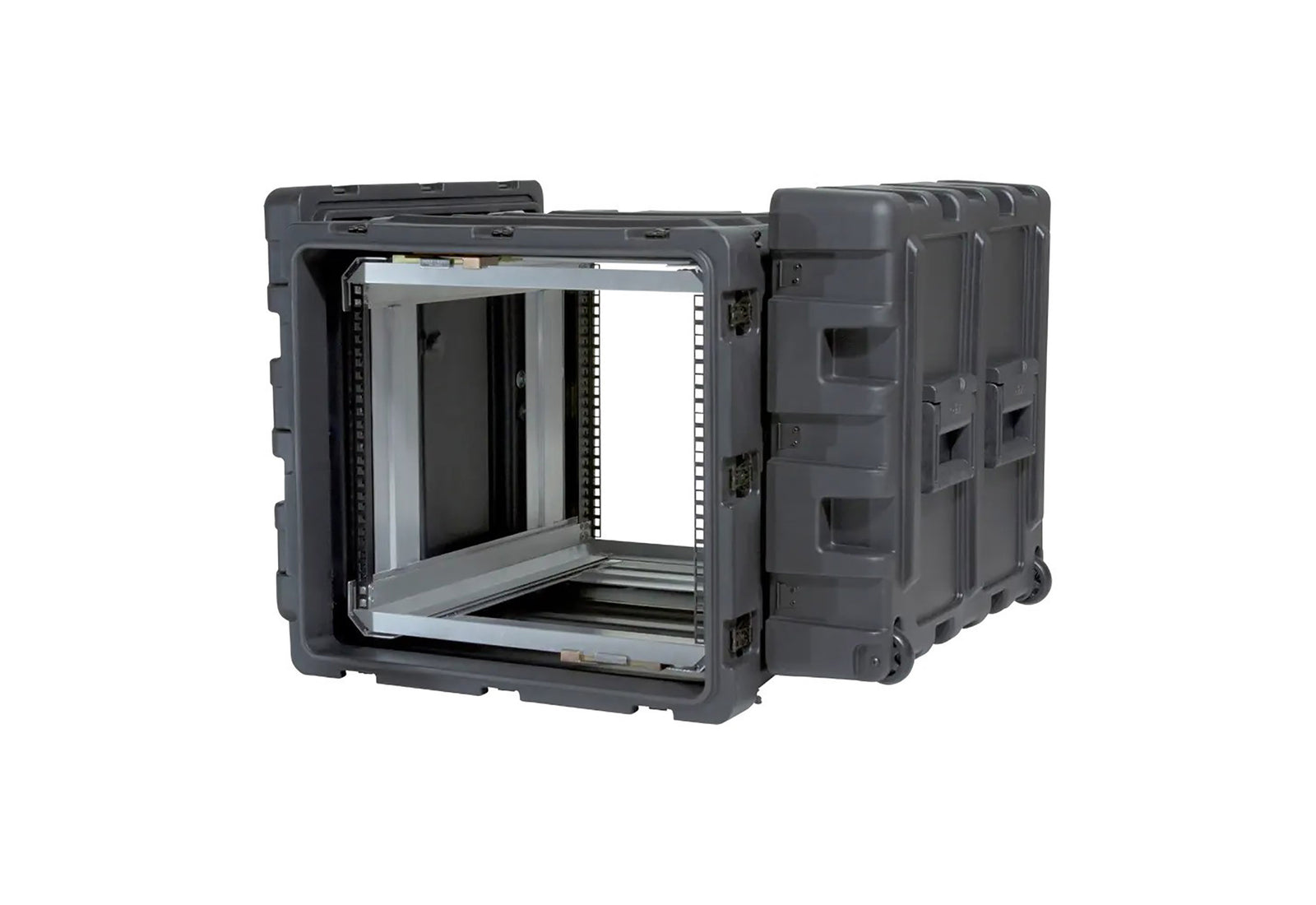 SKB Cases 3RR-9U24-25B, 9 Unit 24-inch Deep RR Series Shock Rack - Black by SKB
