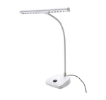 K&M 12297 LED Piano Lamp - White by K&M