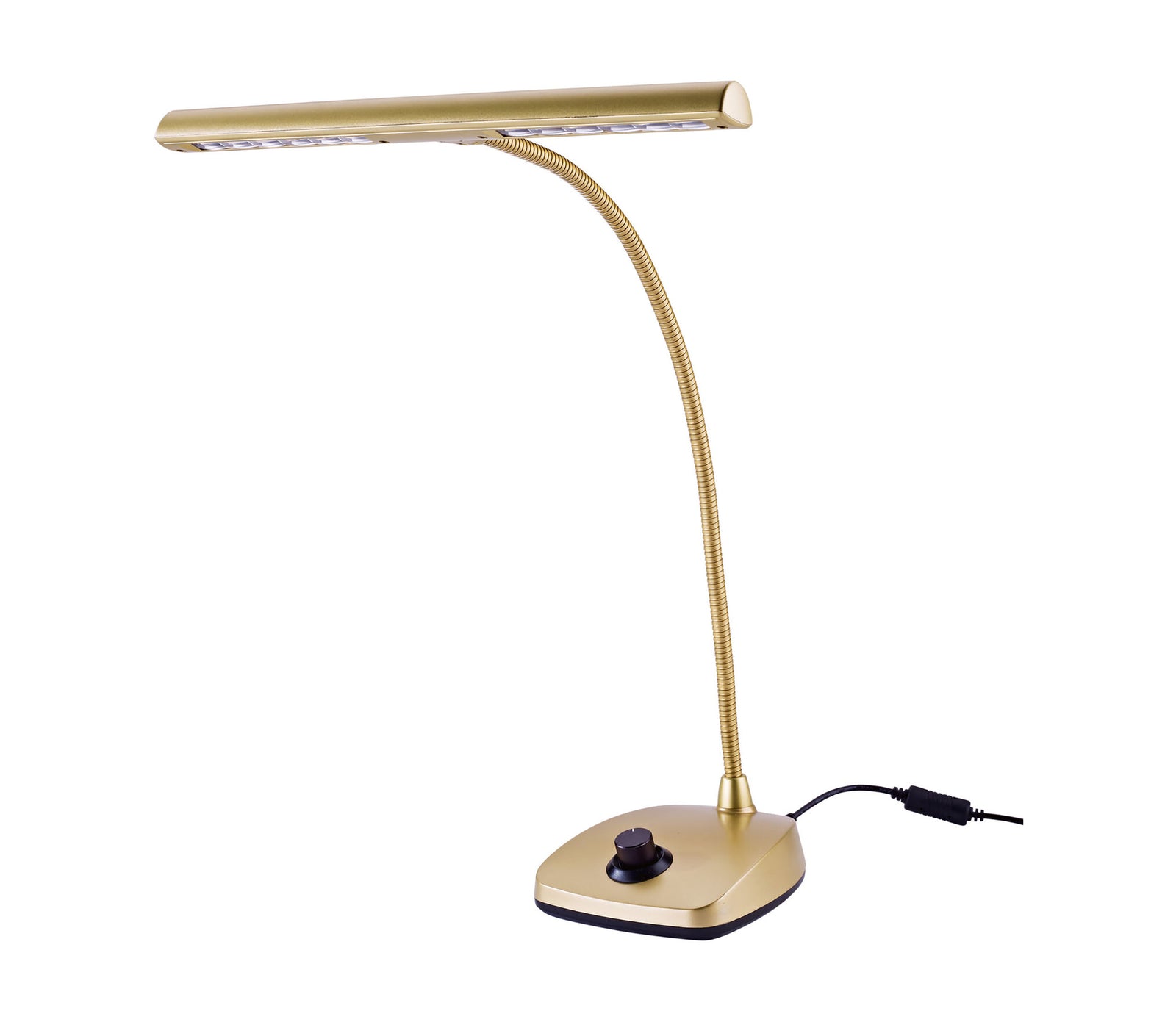 K&M 12298 LED Piano Lamp with Dimmer by K&M