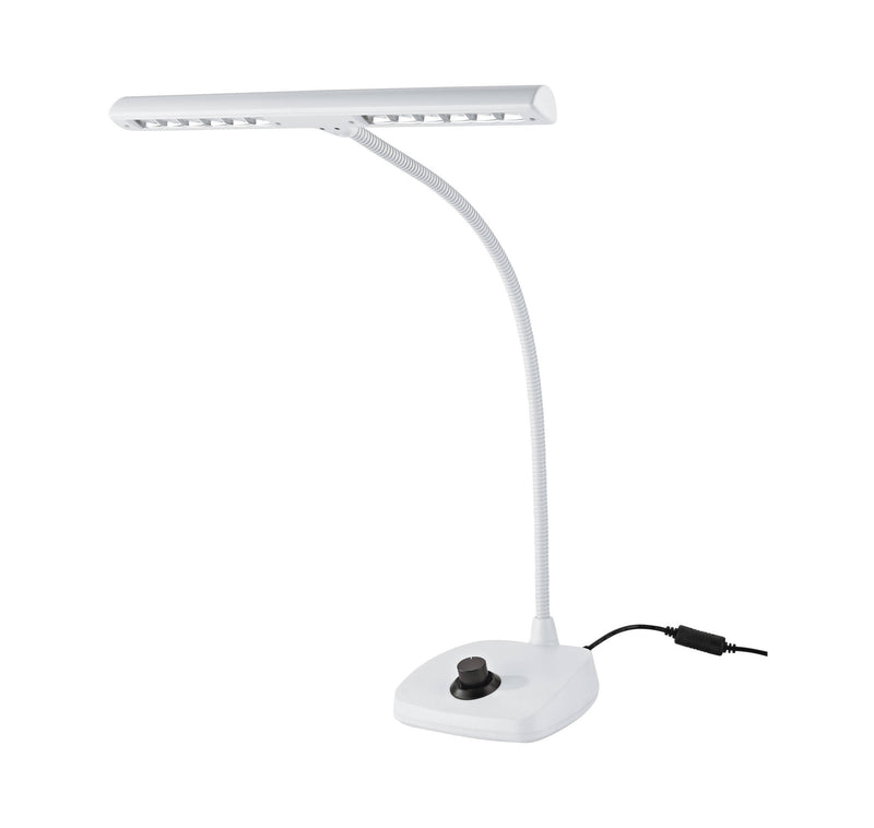 K&M 12298 LED Piano Lamp with Dimmer by K&M