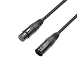 Adam Hall 3 STAR DGH 0300, 5-Pin XLR Female to 5-Pin XLR Male DMX Cable - 3 Meter by Adam Hall