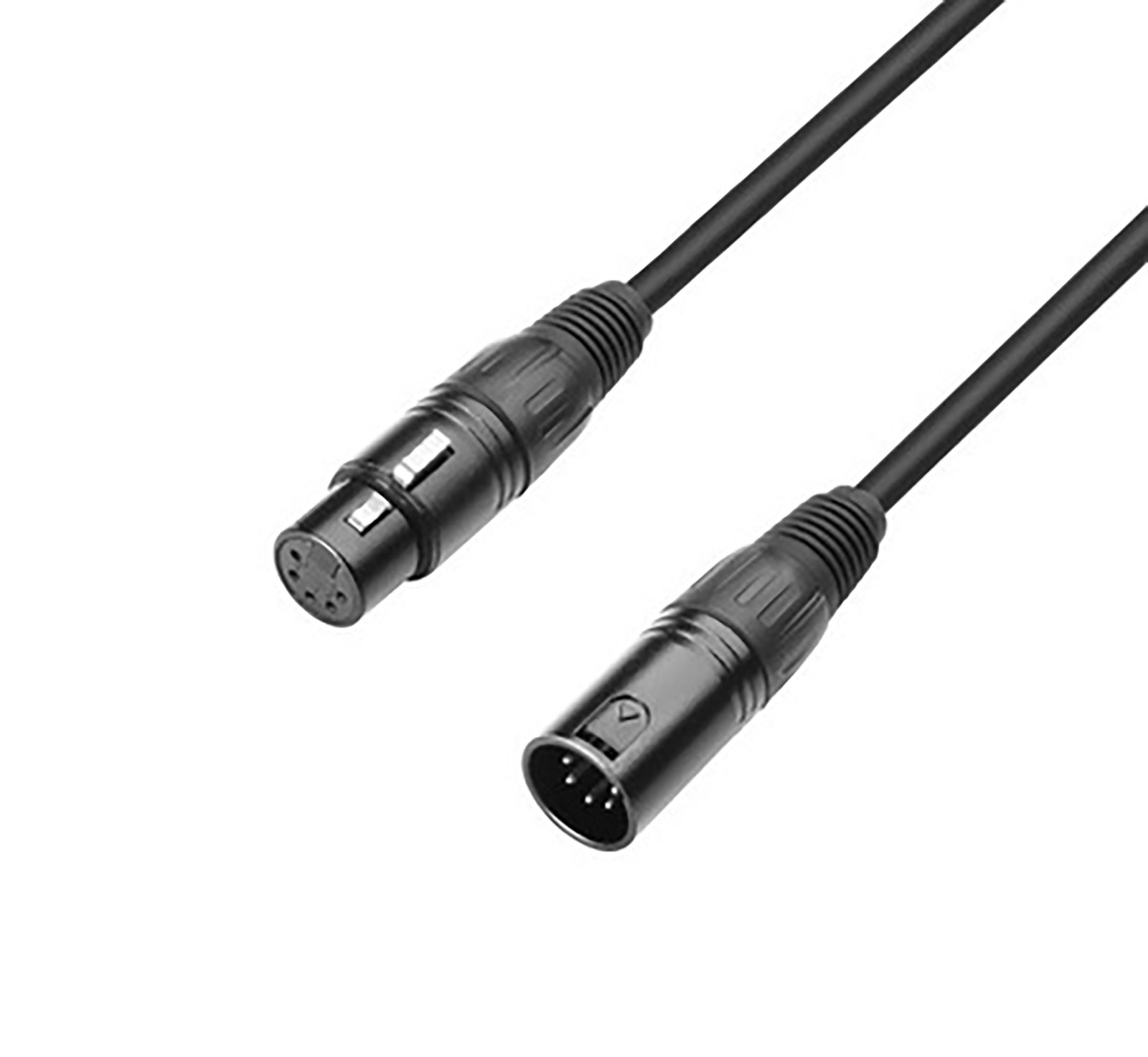 Adam Hall 3 STAR DGH 0300, 5-Pin XLR Female to 5-Pin XLR Male DMX Cable - 3 Meter by Adam Hall