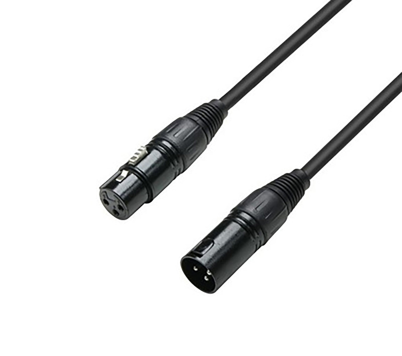Adam Hall 3 STAR DMF 0150, 3-Pole XLR Female to 3-Pole XLR Male DMX Cable - 1.5 Meter by Adam Hall