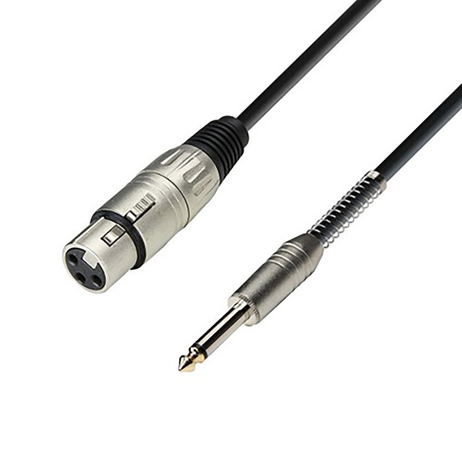Adam Hall 3 STAR MFP 0300, XLR Female to Jack TS Microphone Cable - 3 Meter by Adam Hall