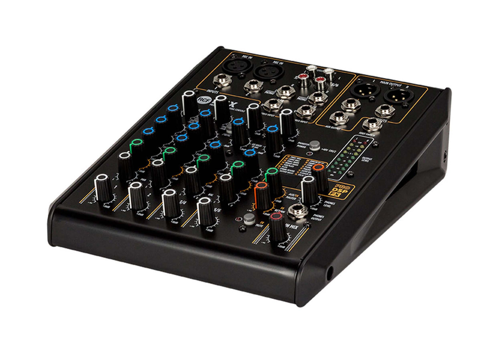 RCF F6-X, 6-Channel Mixer with Multi-FX by RCF