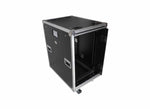 ProX XS-18USLAM24, 24-Inch Vertical Shock Mount Case with Sliding Doors and Caster Wheels - 18 Units by ProX Cases