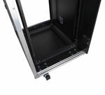 ProX XS-18USLAM24, 24-Inch Vertical Shock Mount Case with Sliding Doors and Caster Wheels - 18 Units by ProX Cases