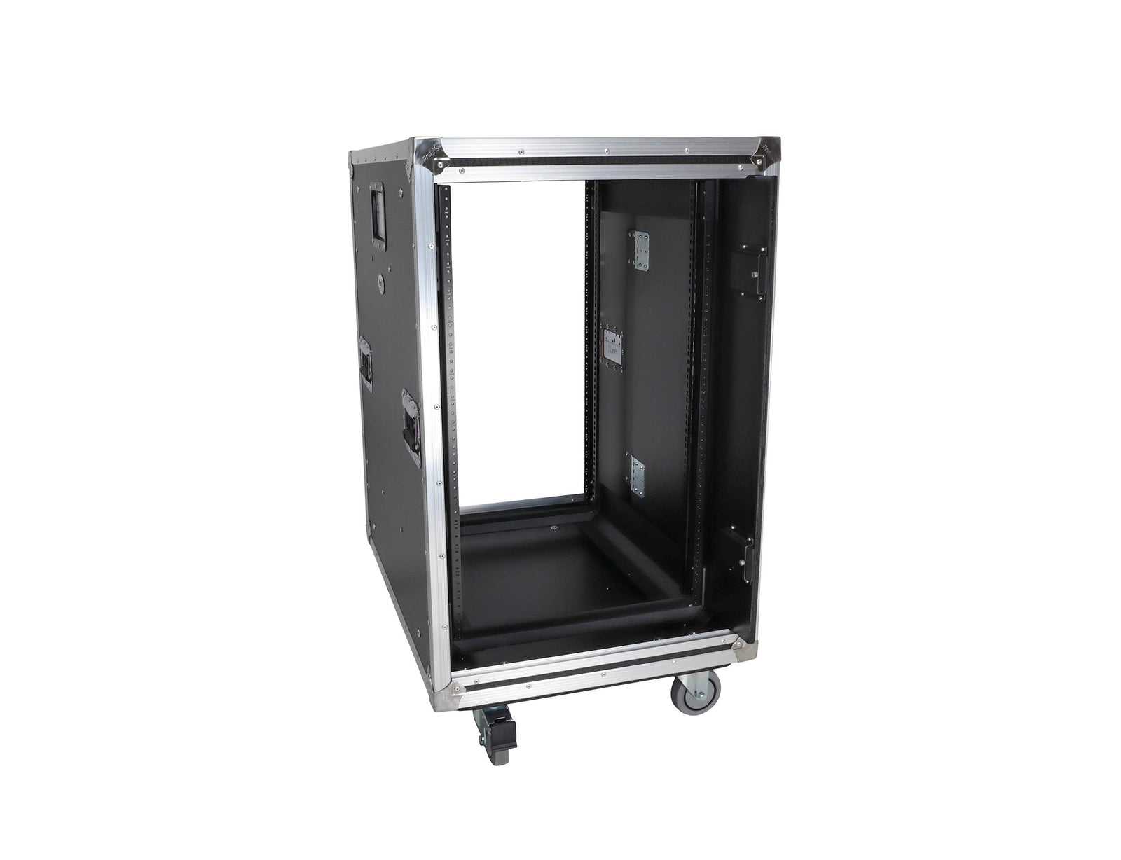 ProX XS-18USLAM24, 24-Inch Vertical Shock Mount Case with Sliding Doors and Caster Wheels - 18 Units by ProX Cases