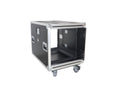ProX XS-10USLAM24, 24-Inch Vertical Shock Mount Case with Sliding Doors and Caster Wheels - 10 Units by ProX Cases