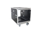 ProX XS-10USLAM24, 24-Inch Vertical Shock Mount Case with Sliding Doors and Caster Wheels - 10 Units by ProX Cases