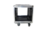 ProX XS-10USLAM24, 24-Inch Vertical Shock Mount Case with Sliding Doors and Caster Wheels - 10 Units by ProX Cases