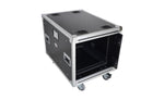 ProX XS-10USLAM24, 24-Inch Vertical Shock Mount Case with Sliding Doors and Caster Wheels - 10 Units by ProX Cases
