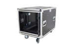 ProX XS-10USLAM24, 24-Inch Vertical Shock Mount Case with Sliding Doors and Caster Wheels - 10 Units by ProX Cases