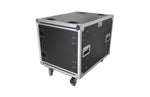 ProX XS-10USLAM24, 24-Inch Vertical Shock Mount Case with Sliding Doors and Caster Wheels - 10 Units by ProX Cases