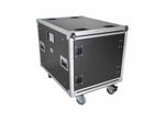 ProX XS-10USLAM24, 24-Inch Vertical Shock Mount Case with Sliding Doors and Caster Wheels - 10 Units by ProX Cases