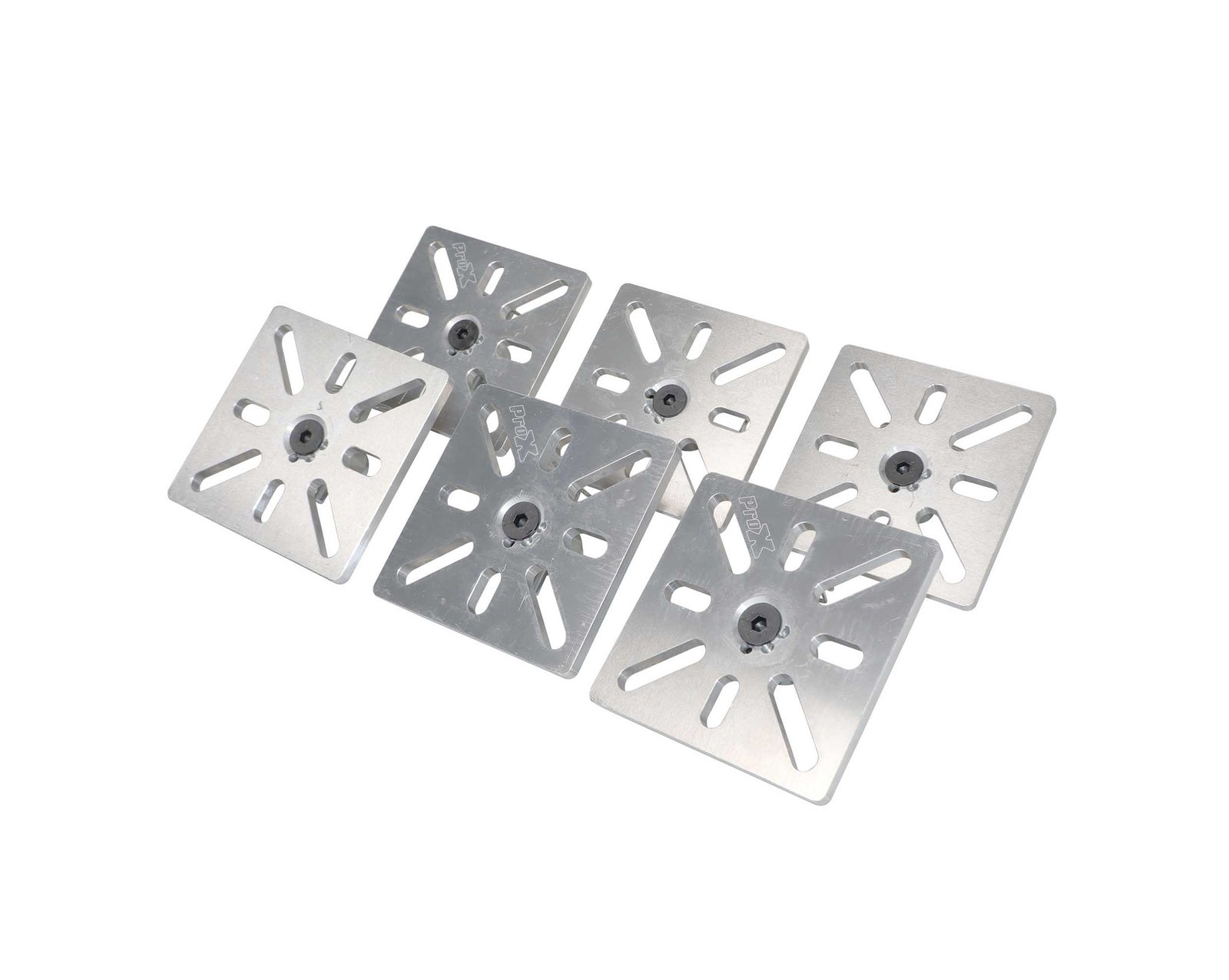 ProX XT-TC5X6, 5-Inch Aluminum Led Panel Plate with Half Conical Coupler - 6 Pcs by ProX Cases