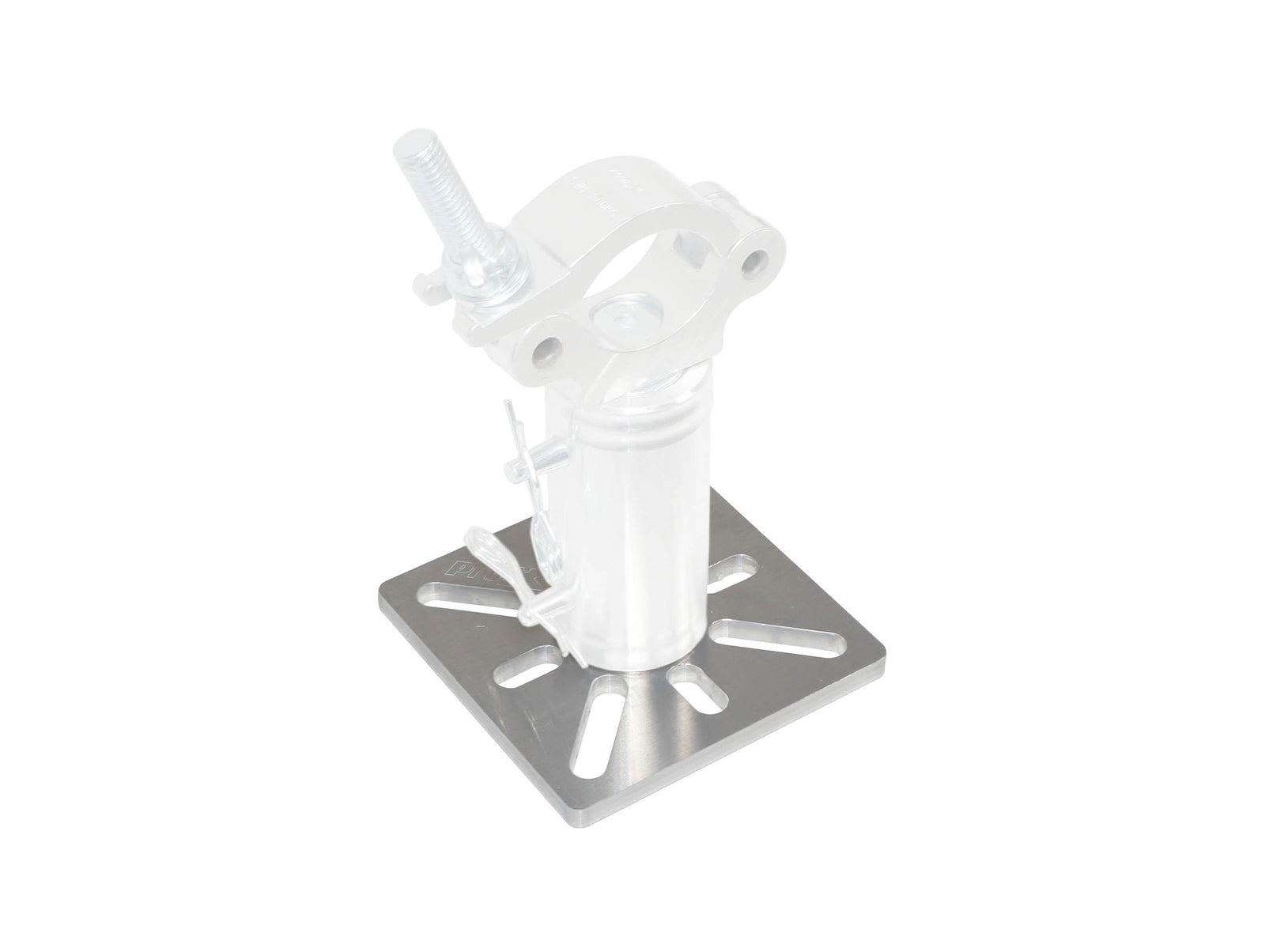 ProX XT-TC5X6, 5-Inch Aluminum Led Panel Plate with Half Conical Coupler - 6 Pcs by ProX Cases