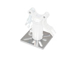 ProX XT-TC5X6, 5-Inch Aluminum Led Panel Plate with Half Conical Coupler - 6 Pcs by ProX Cases