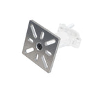 ProX XT-TC5X6, 5-Inch Aluminum Led Panel Plate with Half Conical Coupler - 6 Pcs by ProX Cases