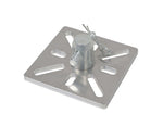 ProX XT-TC5X6, 5-Inch Aluminum Led Panel Plate with Half Conical Coupler - 6 Pcs by ProX Cases
