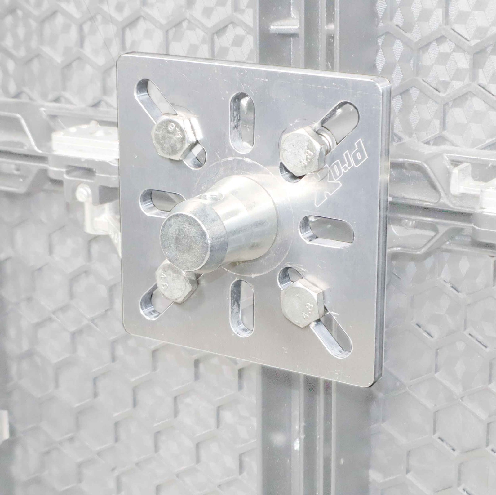 ProX XT-TC5X6, 5-Inch Aluminum Led Panel Plate with Half Conical Coupler - 6 Pcs by ProX Cases