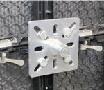 ProX XT-TC5X6, 5-Inch Aluminum Led Panel Plate with Half Conical Coupler - 6 Pcs by ProX Cases