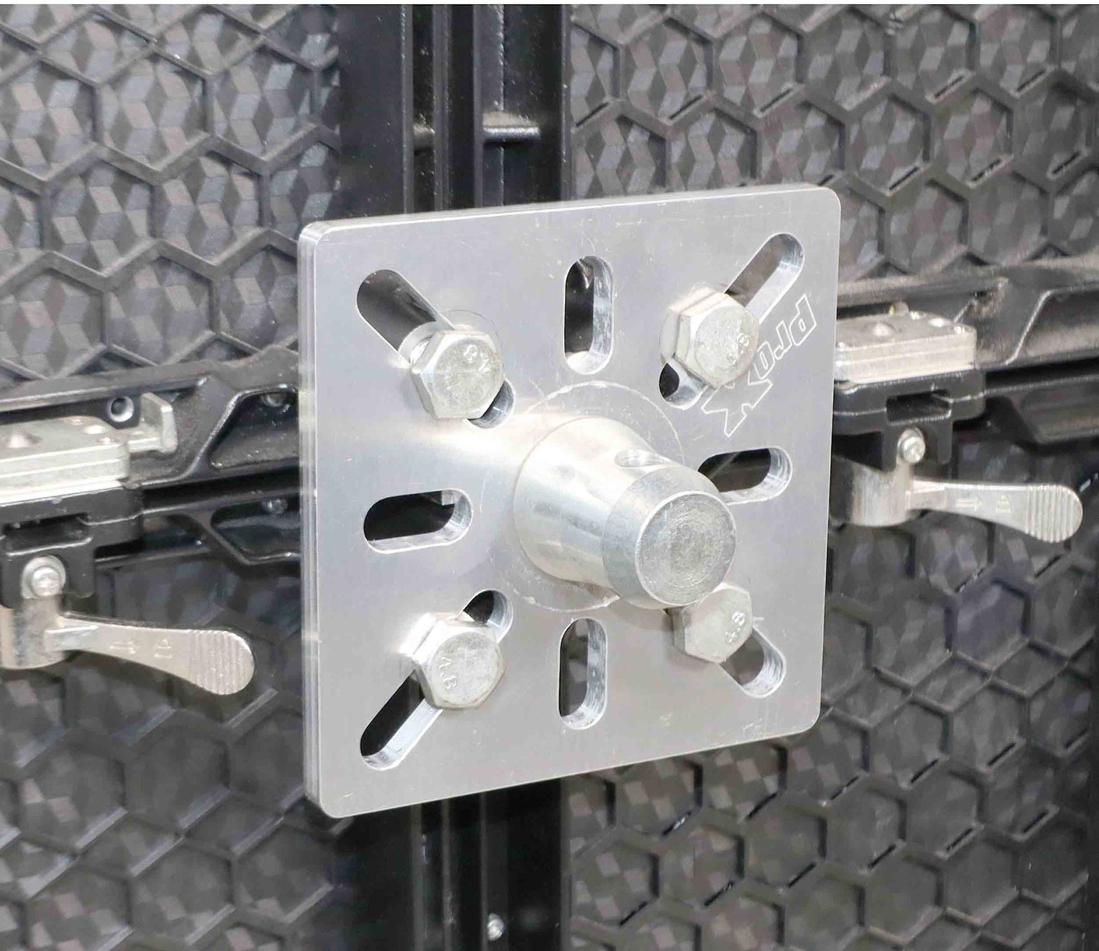 ProX XT-TC5X6, 5-Inch Aluminum Led Panel Plate with Half Conical Coupler - 6 Pcs by ProX Cases