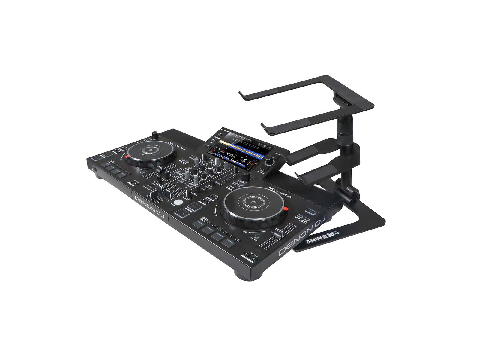 ProX T-LPS900BLK Folding Laptop Stand with Adjustable Tray and Carrying Bag - Black by ProX Cases