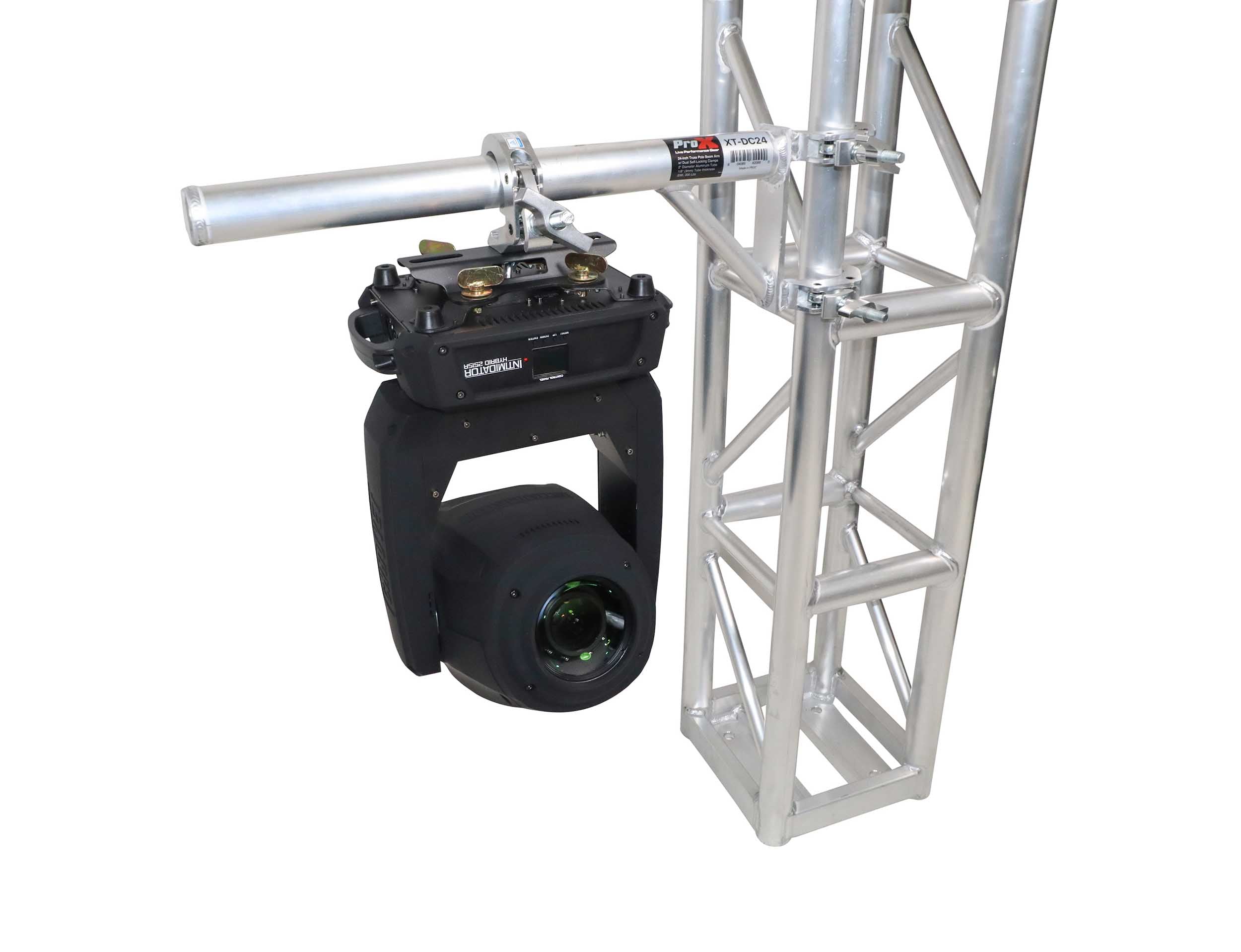 ProX XT-DC24 Truss Arm Extension Pole with Dual Self-Locking Clamps for Moving Heads - 24 Inch by ProX Cases