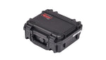 SKB Cases 3i-0907-4B-C, iSeries Small Mil-Standard Waterproof Case 4" Deep with Cubed Foam - Black by SKB Cases