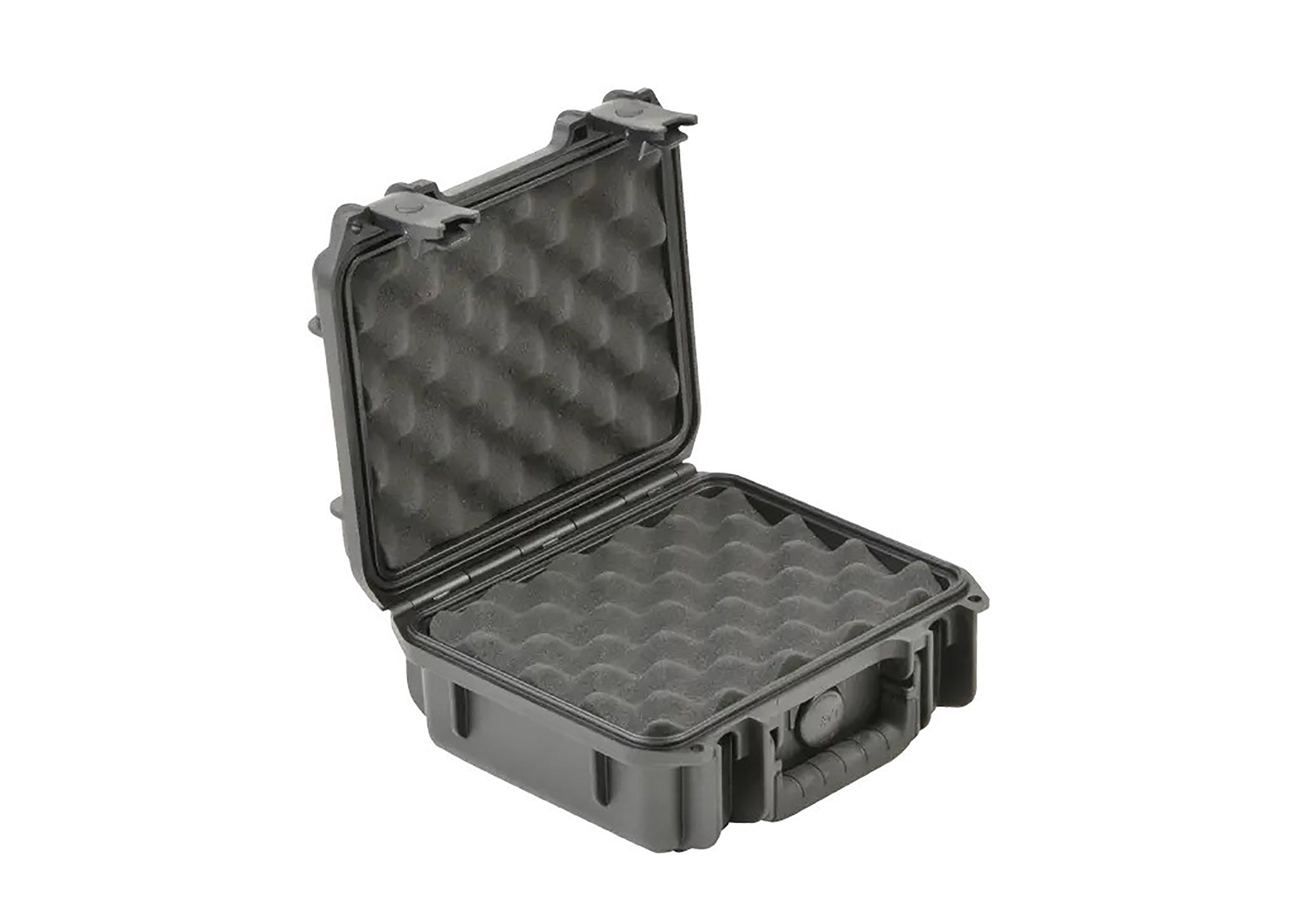 SKB Cases 3i-0907-4B-L, iSeries Small Mil-Standard Waterproof Case 4" Deep with Layered Foam - Black by SKB Cases