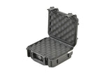 SKB Cases 3i-0907-4B-L, iSeries Small Mil-Standard Waterproof Case 4" Deep with Layered Foam - Black by SKB Cases