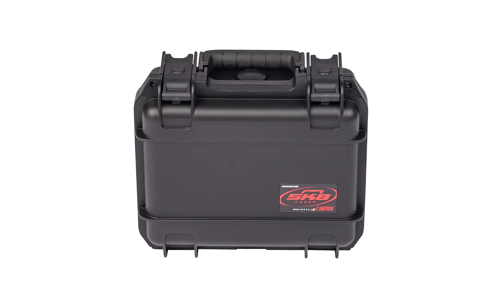 SKB Cases 3i-0907-4B-L, iSeries Small Mil-Standard Waterproof Case 4" Deep with Layered Foam - Black by SKB Cases