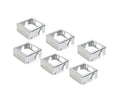 JMAZ MAD PAR Plastic Covers Chrome - 6 Pack by JMAZ