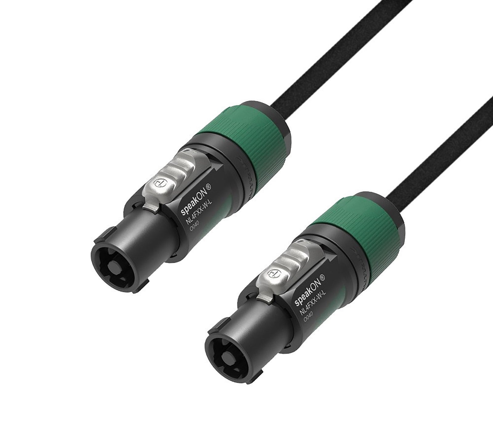 Adam Hall K5S225SS1500, Speaker Cable with Neutrik speakON 4-Pole 2 to 2.5 mm² Connectors - 15 Meters by Adam Hall