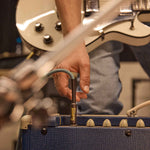 Adam Hall 4 STAR IPP 0600 GRN, Green Nylon Jacket Instrument Cable with Jack TS Connector - 6 Meter by Adam Hall