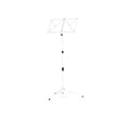 Gravity NS 441 W Compact Folding Music Stand with Carrying Bag by Gravity