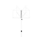Gravity NS 441 W Compact Folding Music Stand with Carrying Bag by Gravity