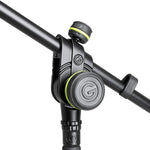 B-Stock: Gravity GMS2322B Microphone Stand with Round Base and 2-Point Adjustment Telescoping Boom by Gravity