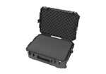 SKB Cases 3i-2215-8B-C, iSeries Waterproof Utility Case with Wheels and Cubed Foam - Black by SKB Cases