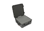 SKB Cases 3i-2424-10BC, iSeries Waterproof Utility Case with Cubed Foam - Black by SKB Cases
