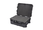 SKB Cases 3i-2922-10BC, iSeries Waterproof Utility Case with Cubed Foam and wheels - Black by SKB Cases