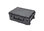 SKB Cases 3i-2922-10BC, iSeries Waterproof Utility Case with Cubed Foam and wheels - Black by SKB Cases
