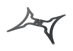 K&M 19618 VESA Steel Adapter Plate with MIS-F 400x400 & 200x200 - Black by K&M