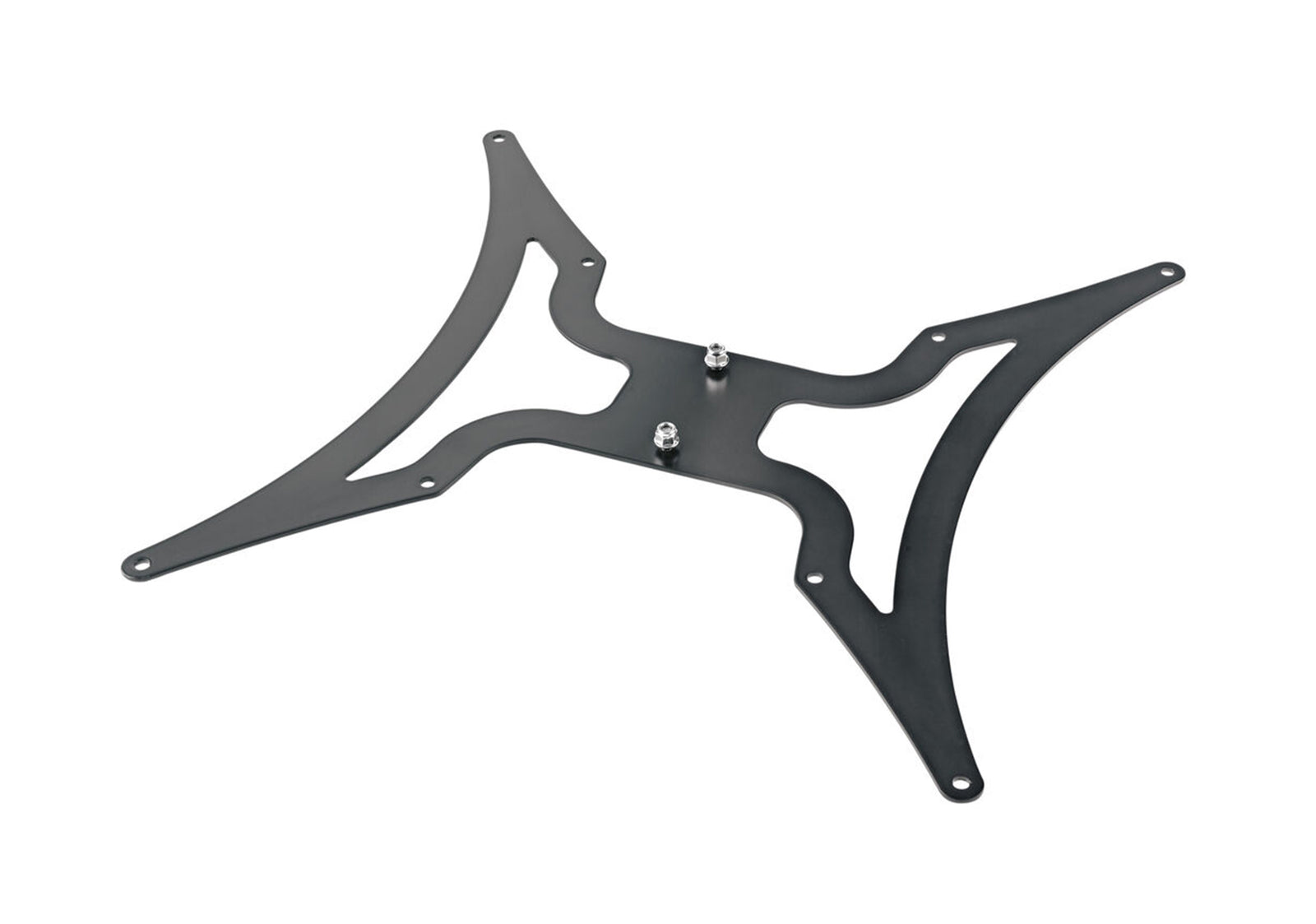 K&M 19618 VESA Steel Adapter Plate with MIS-F 400x400 & 200x200 - Black by K&M