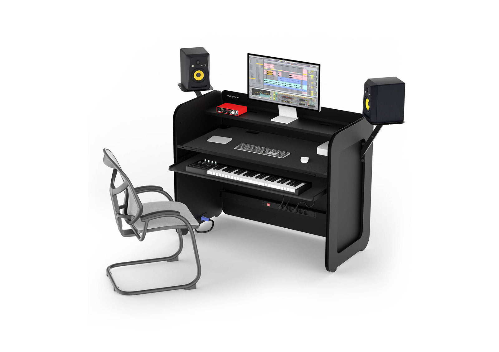ProX XFH-HUMPTERCUBE Professional Compact DJ Workstation by ProX Cases